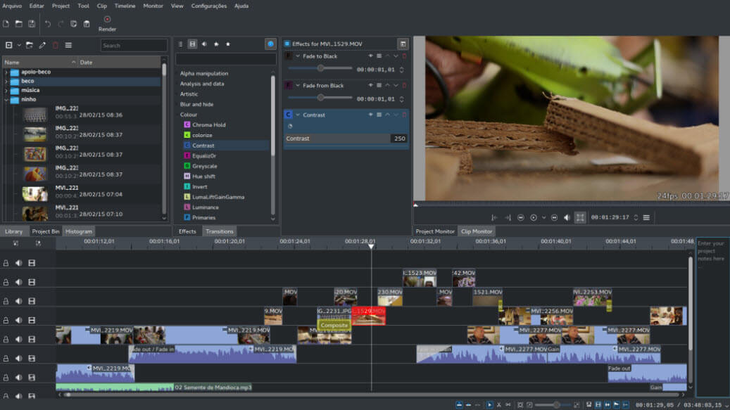 top 5 free video editing software for mac